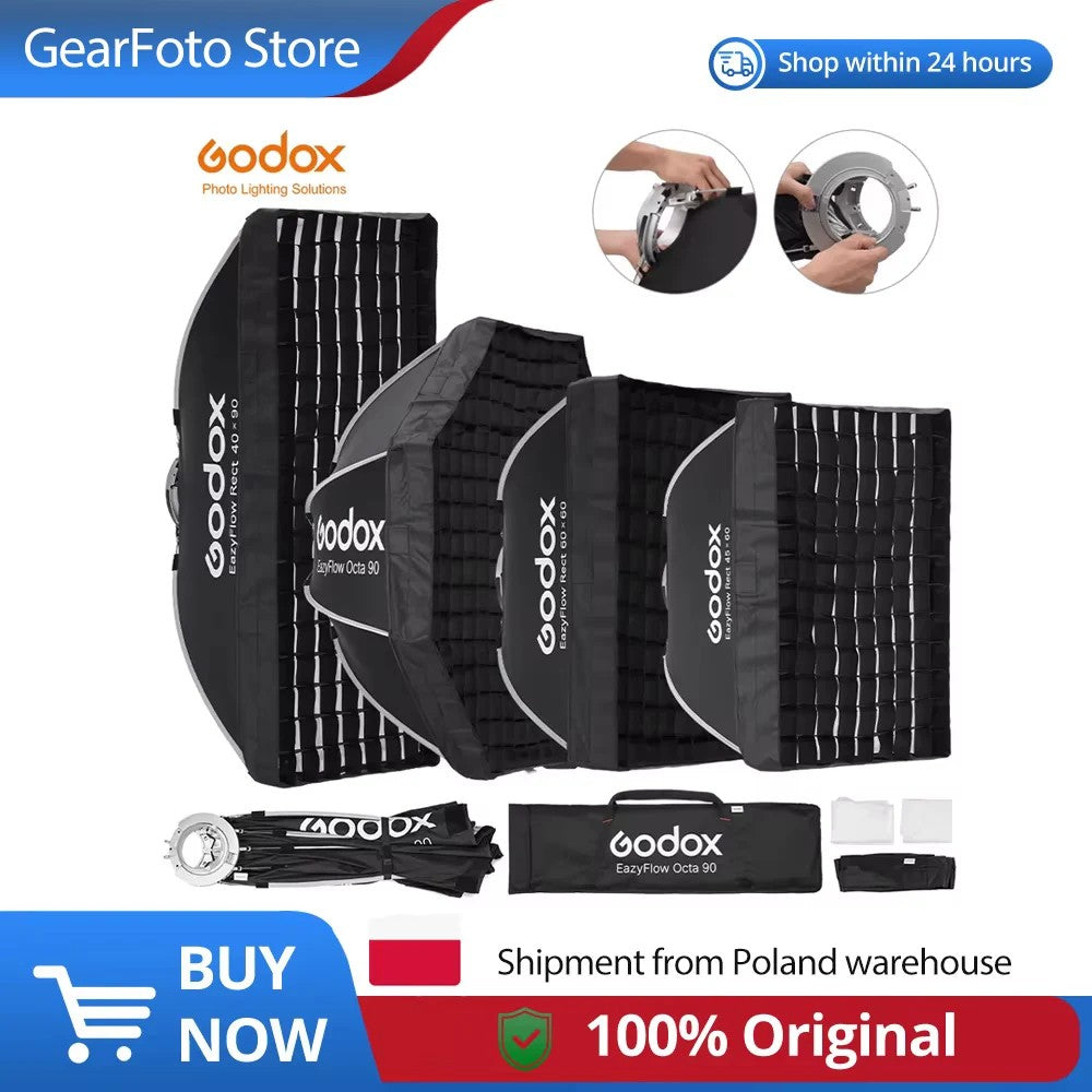 Godox EazyFlow Rect Foldable Softbox