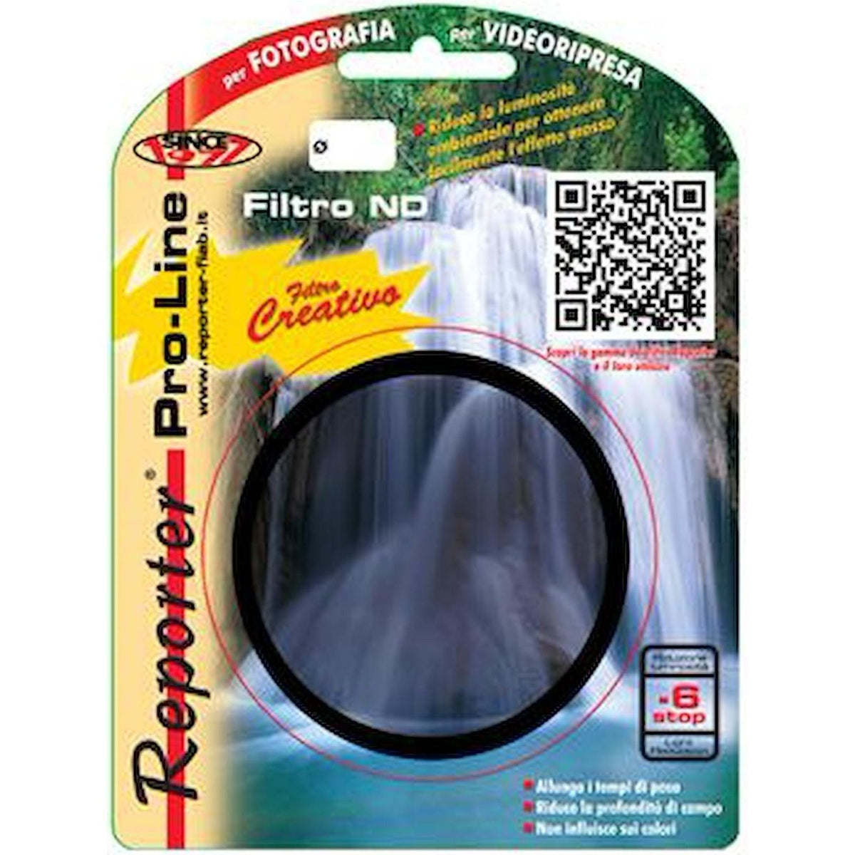 Filtro Reporter ND 8 Stop 67mm