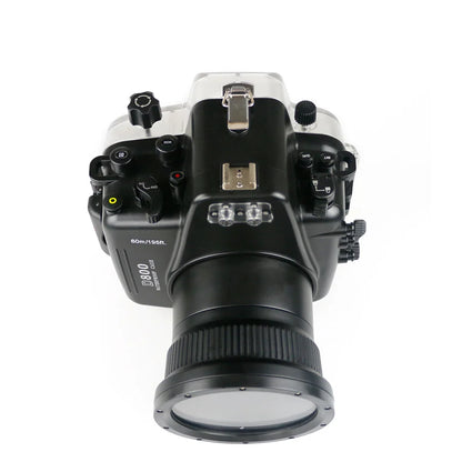 Seafrogs Nikon D800 custodia policarbonato + dome 6"