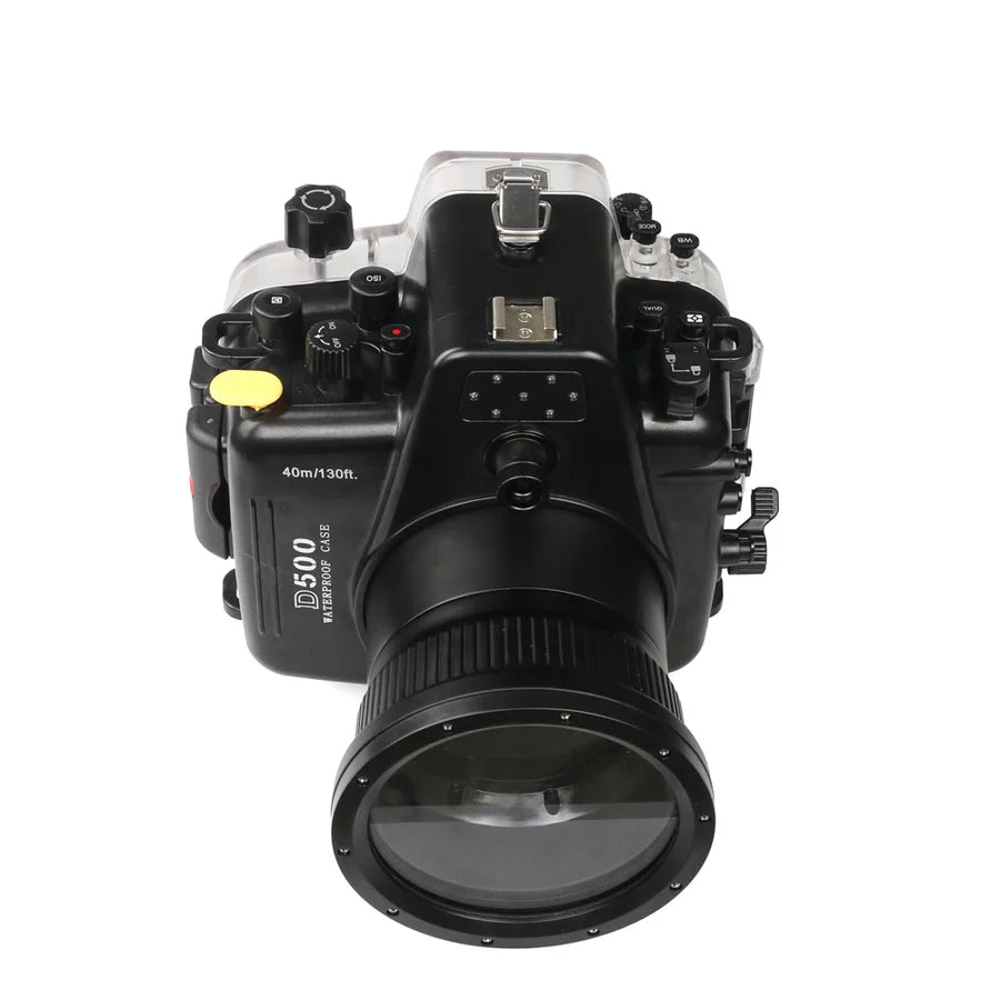 Seafrogs Nikon D500 custodia policarbonato + dome 6"