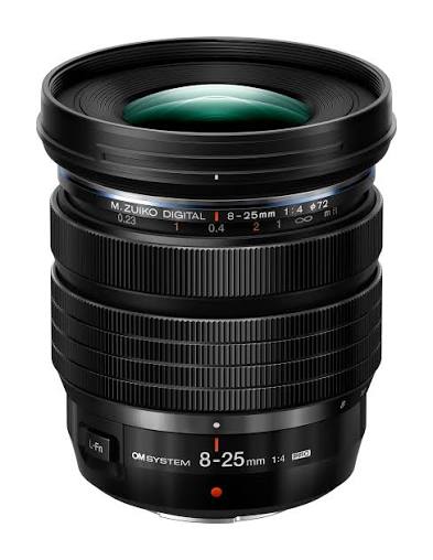 OM SYSTEM M.Zuiko Digital ED 8-25mm F4 PRO -Micro Four Thirds Mount