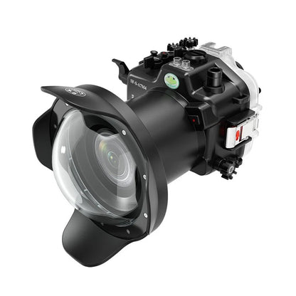 Seafrogs Sony A7 IV custodia policarbonato + dome per 16-35 F4