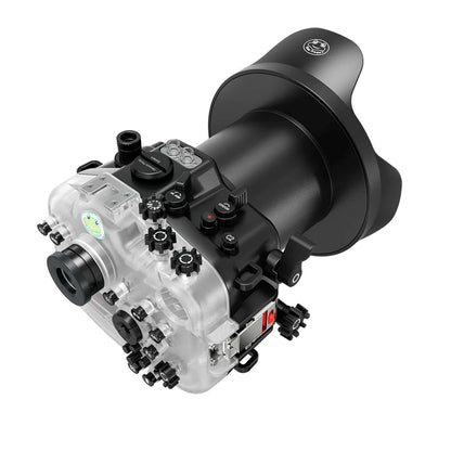 Seafrogs Sony A7 IV custodia policarbonato + dome per 16-35 F4