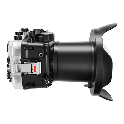 Seafrogs Sony A7 IV custodia policarbonato + dome per 16-35 F4