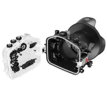 Seafrogs Sony A7 IV custodia policarbonato + dome per 16-35 F4