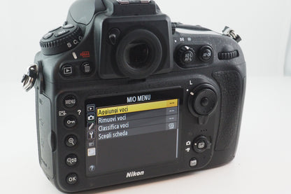 US. NIKON D800 MAT. 6052354 (35.000 scatti)