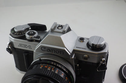 US. CANON AE-1 KIT  FD 50 F1.8 SC MAT. 1550999