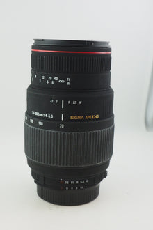 US. SIGMA OB. AF 70-300 APO DG NIKON MATR. 4124536