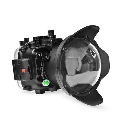 Seafrogs Sony A1 custodia policarbonato + dome per 16-35 F4