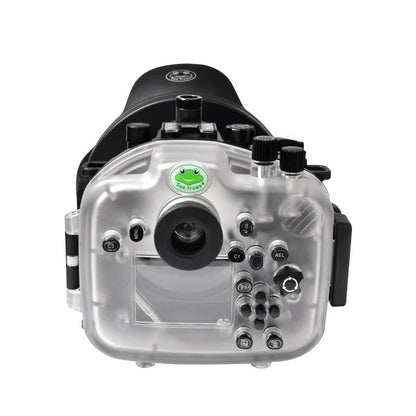 Seafrogs Sony A1 custodia policarbonato + dome per 16-35 F4