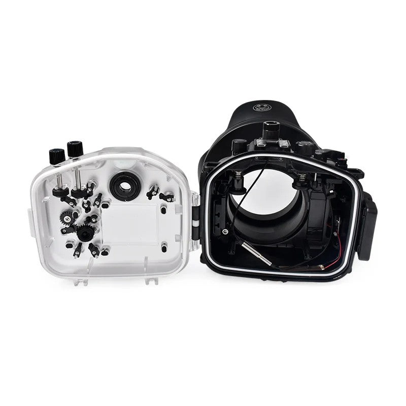Seafrogs Sony A1 custodia policarbonato + dome per 16-35 F4