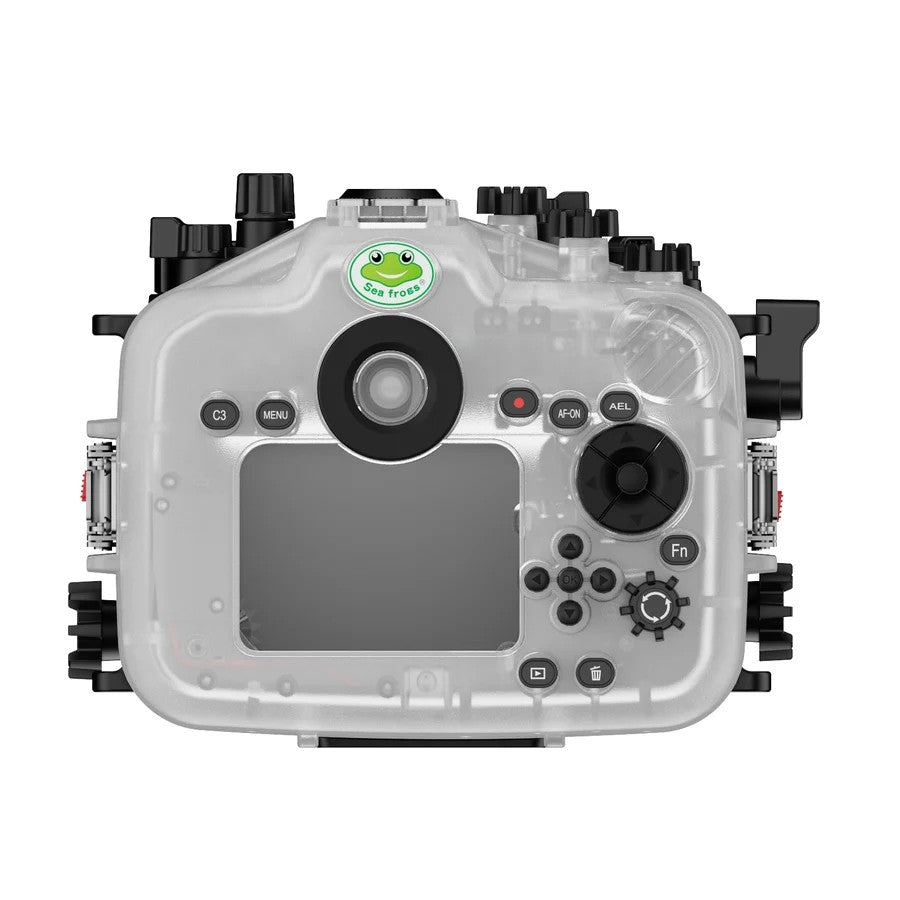 Seafrogs Sony A9 III custodia policarbonato + dome per 16-35 F4