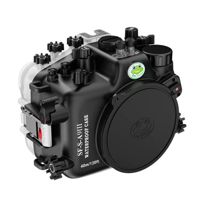 Seafrogs Sony A9 III custodia policarbonato + dome per 16-35 F4