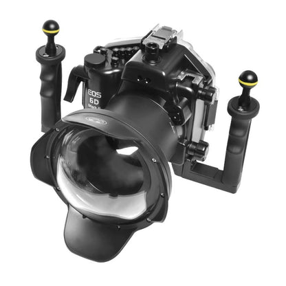 Seafrogs Canon Eos 6D MKII Custodia policarbonato + dome per 24-105 f4 L