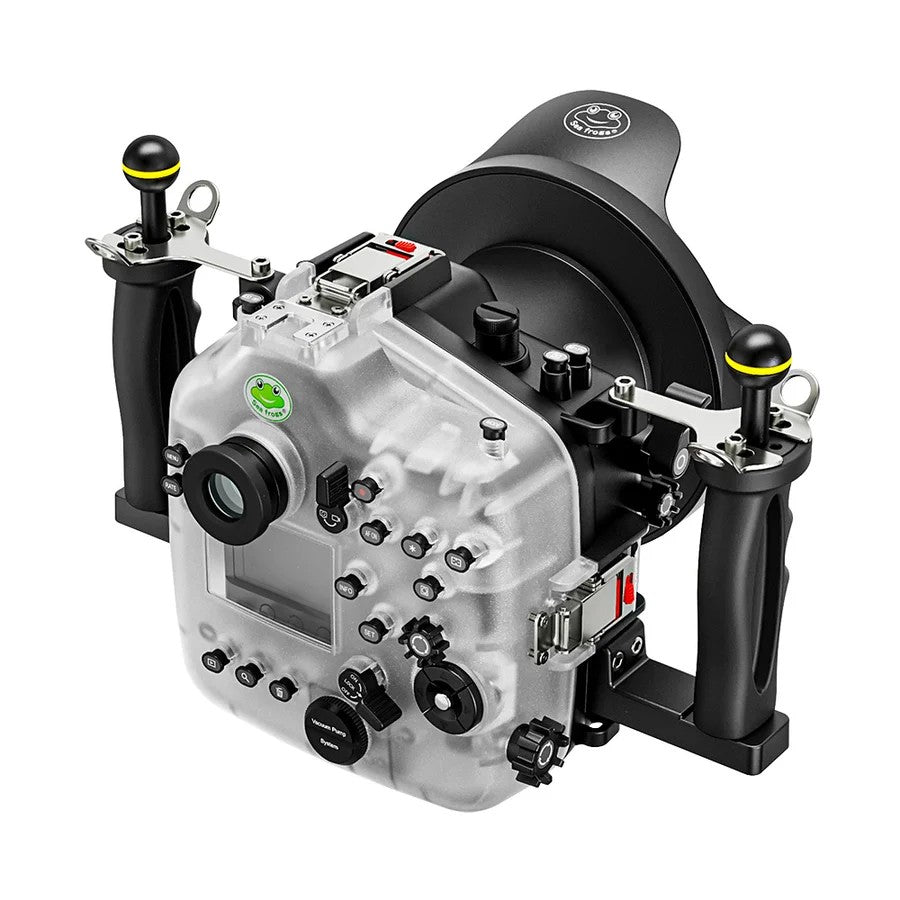 Seafrogs Canon Eos R3 custodia policarbonato + dome per RF 24-105 F4 L