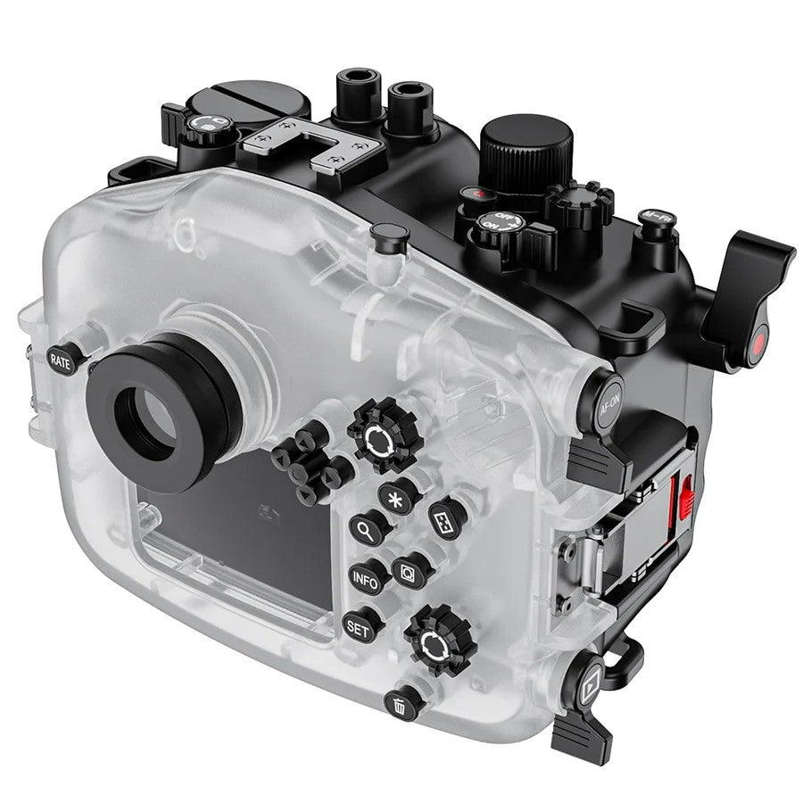Seafrogs Canon Eos R5 MKII custodia policarbonato + dome per RF 24-105 F4 L