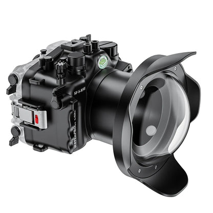 Seafrogs Canon Eos R5 MKII custodia policarbonato + dome per RF 24-105 F4 L