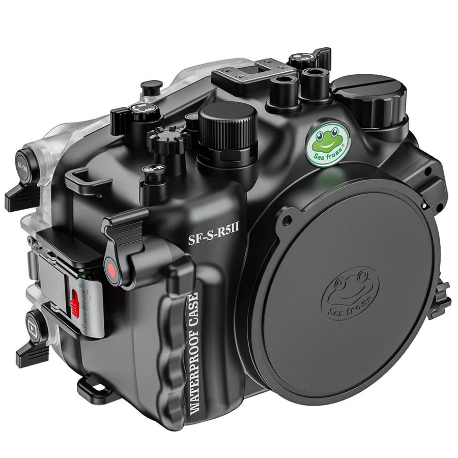 Seafrogs Canon Eos R5 MKII custodia policarbonato + dome per RF 24-105 F4 L