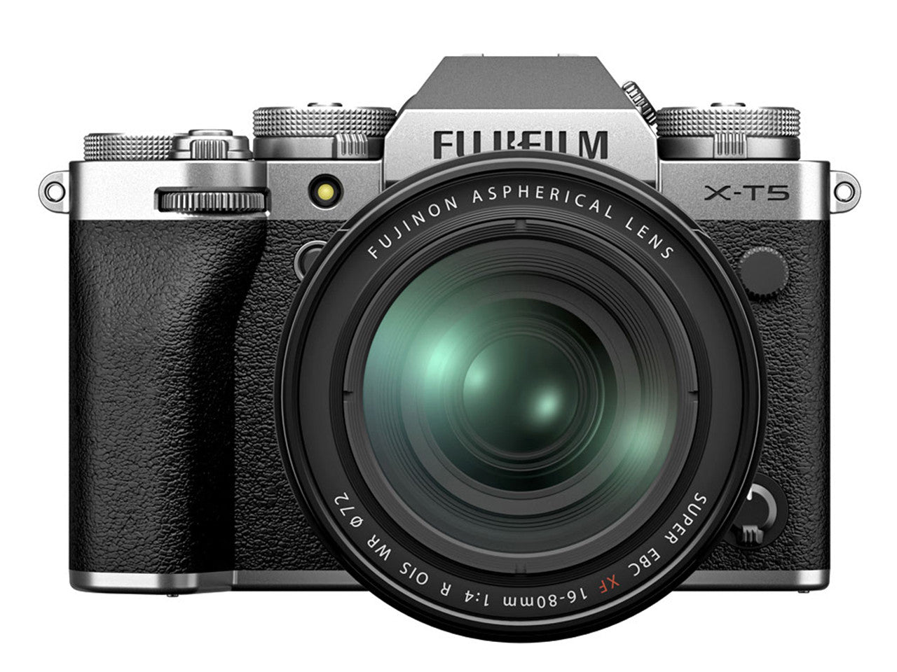 FUJI X-T5 Silver + XF 16-80mm F4 R OIS WR
