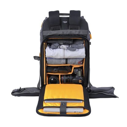Vanguard VEO Active 53 Trekking Backpack for Pro DSLR with Grip Grey