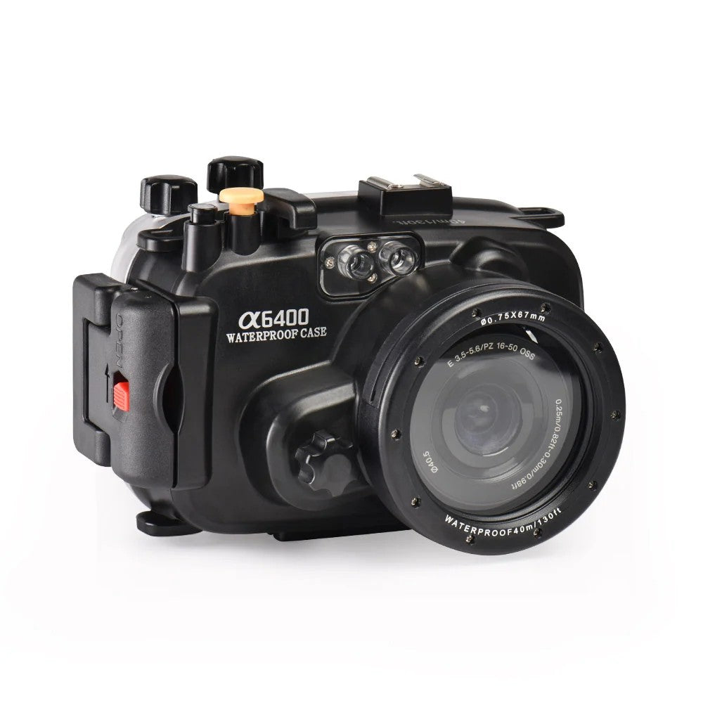 Seafrogs Sony A6400 custodia policarbonato + PORT PER 16-50