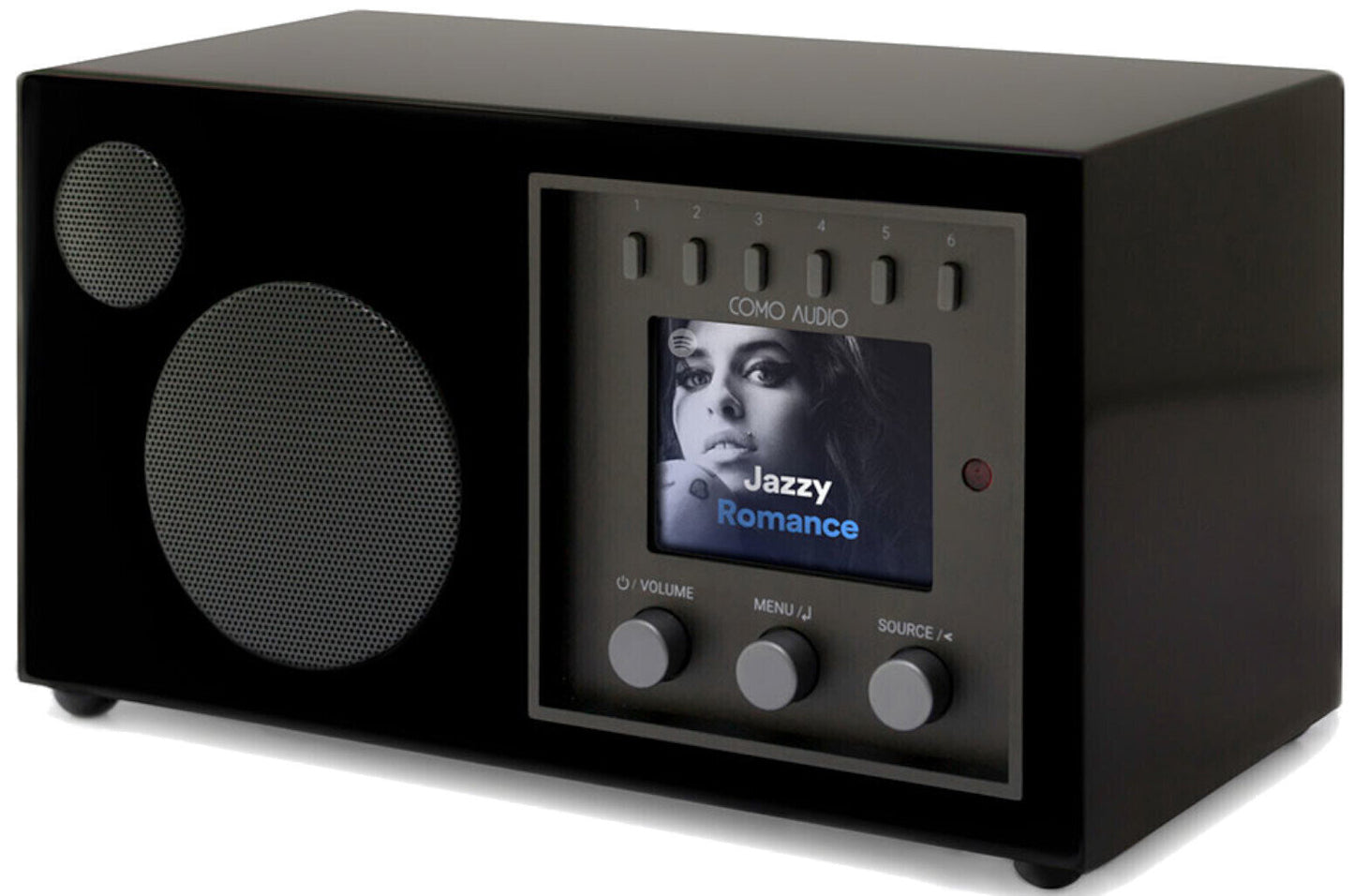 COMO AUDIO SOLO NERO LACCATO