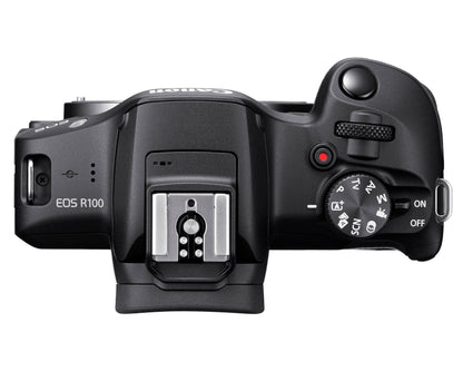 Canon EOS R100 + RF-S 18-45mm + RF-S 55-210mm