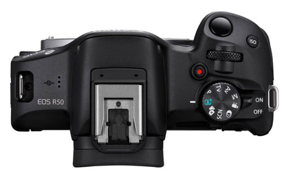 Canon EOS R50 + 18-45mm + 55-210mm